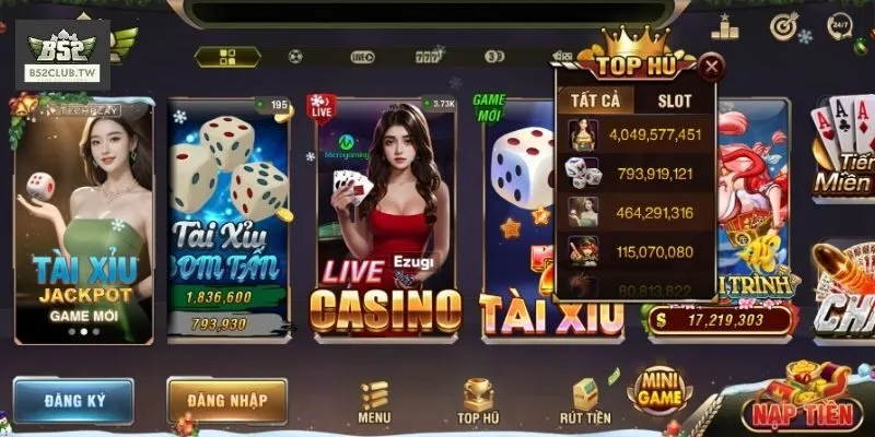 Giới Thiệu B52Club 4 Danh mục cá cược sôi động hấp dẫn bậc nhất tại B52Club